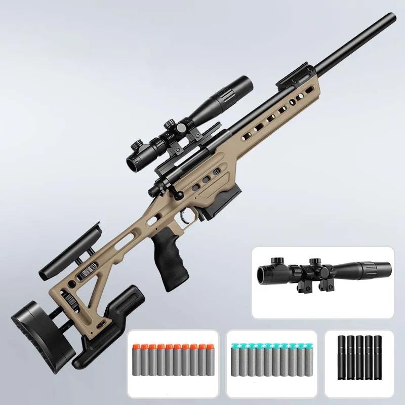CZ-455 22LR bolt action nerf sniper