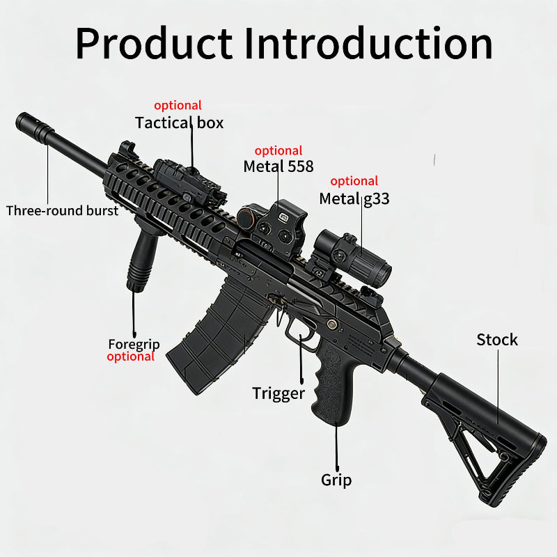 GQH Saiga-12 Triple-Shot Gel Blaster