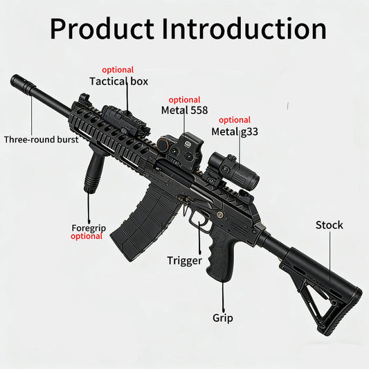 GQH Saiga-12 Triple-Shot Gel Blaster