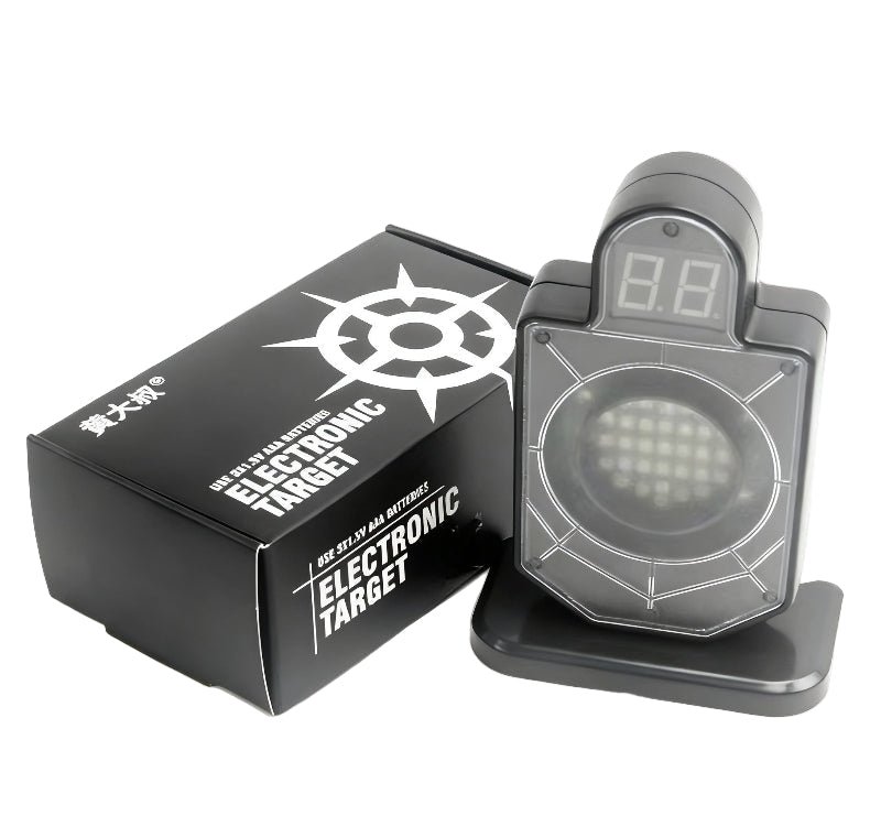Laser target shooting