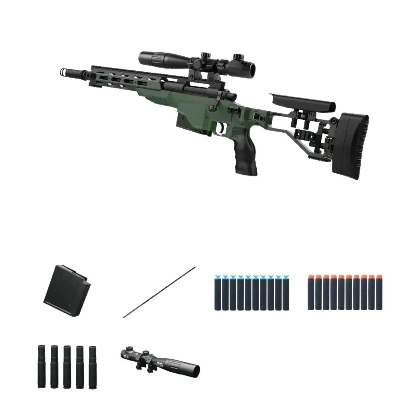 BLG M40A6 Shell Ejection Nerf Sniper