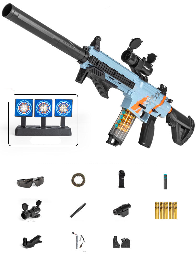 Lehui M416 Electric Shell Ejecting Nerf Rifle
