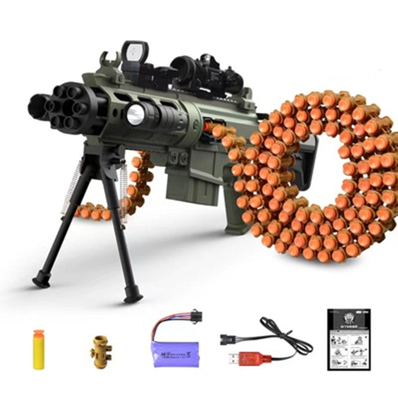 M416 Gatling Barrel Rotation Nerf Machine Gun