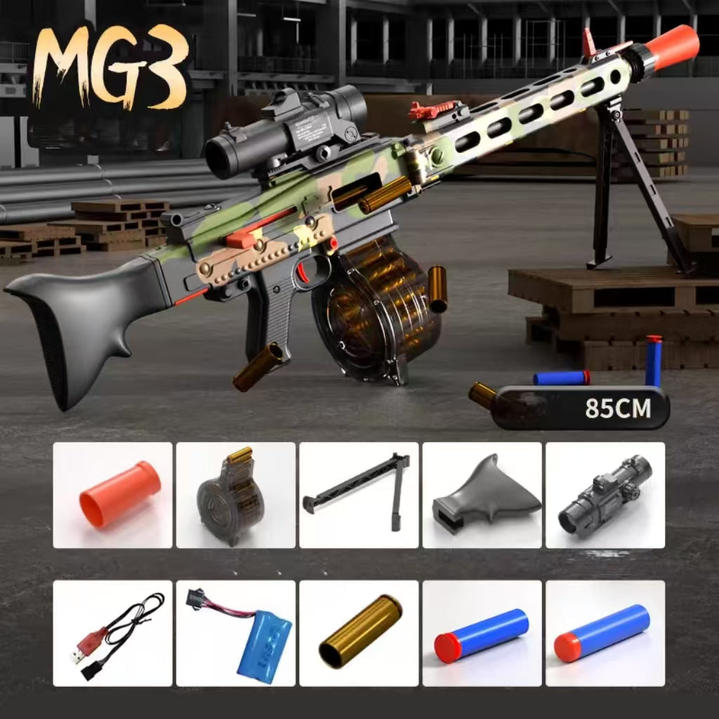 MG3 Dual-Mode Nerf Machine Gun