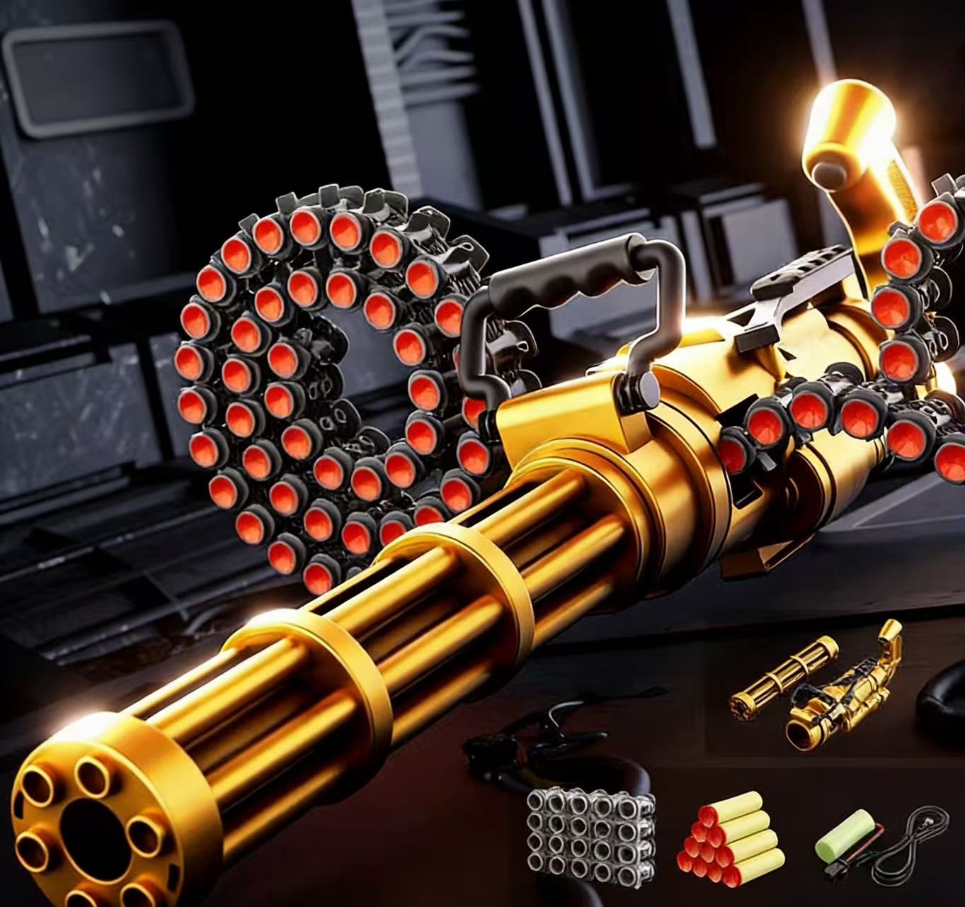 Electric Full-autoNerf Gatling Gun