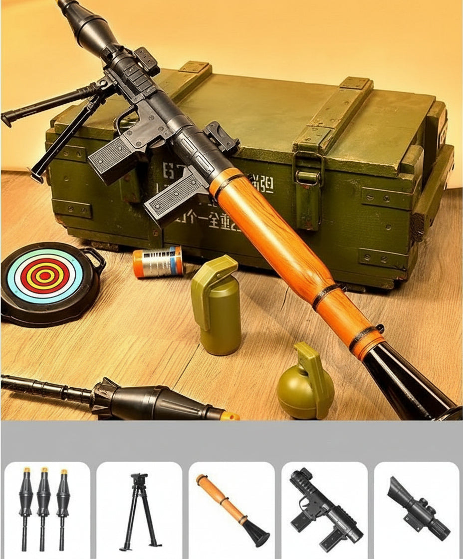 RPG Manual Nerf Rocket Launcher