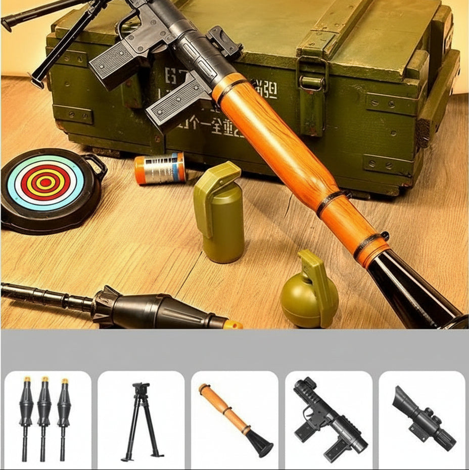 RPG Manual Nerf Rocket Launcher