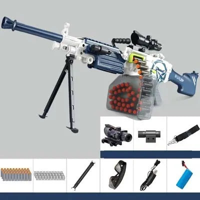 Lehui M249 Realistic Nerf Machine Gun