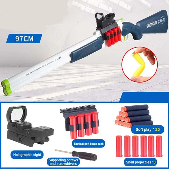 S686 Foldable Nerf Double Barrel Shotgun