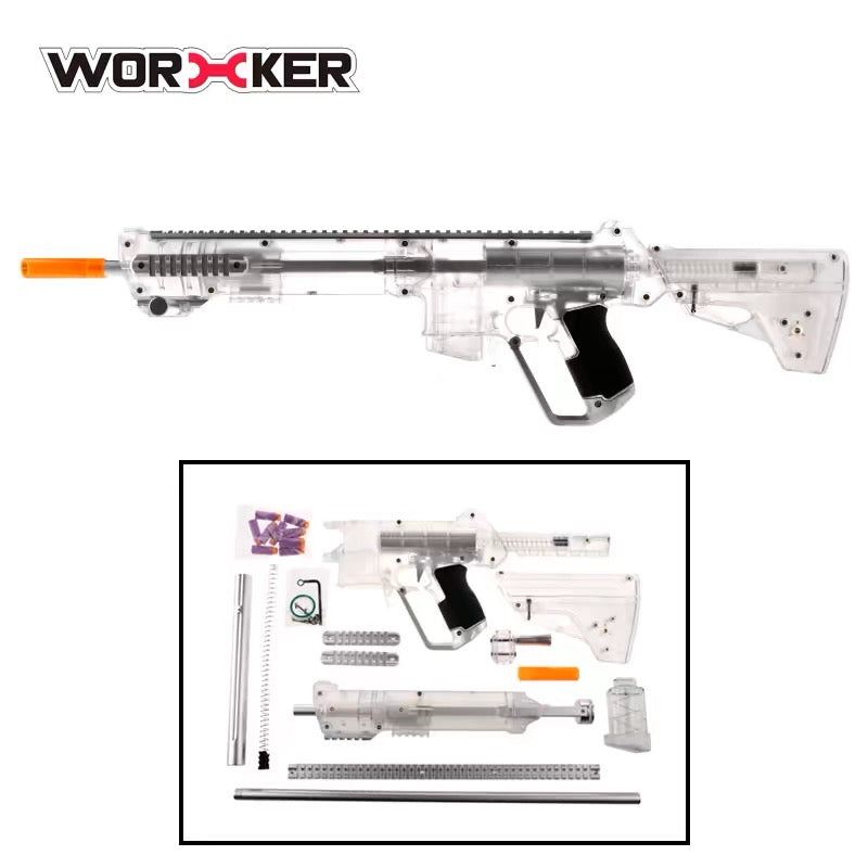 Worker Harrier Blaster Manual Nerf Gun