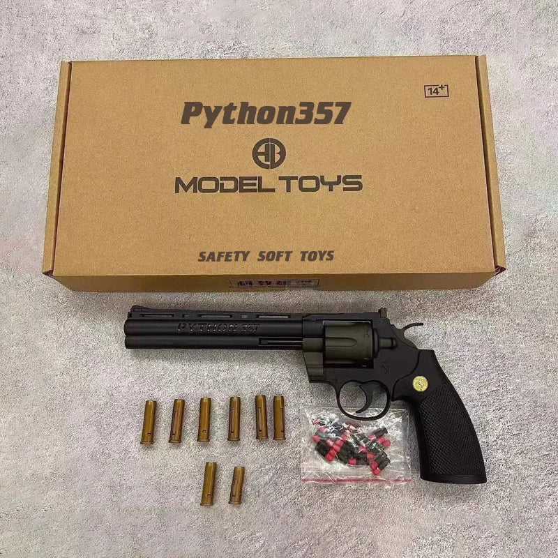 Colt Python 357 Long-Barrel Nerf Revolver