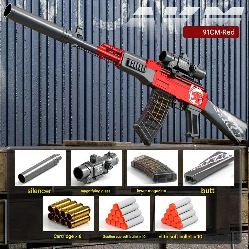 AK47 Dual-Mode Nerf Bolt-Action Rifle