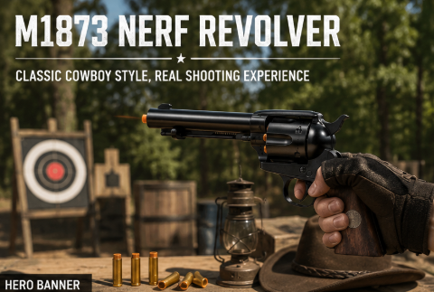 M1873 Nerf Revolver Review: Is This the Ultimate Cowboy Foam Dart Blaster?