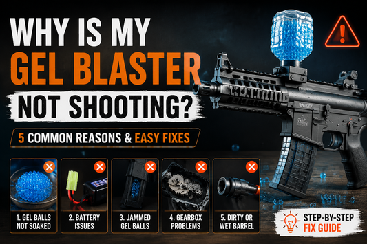 Why Is My Gel Blaster Not Shooting? (2026 Fix Guide)