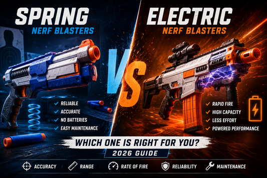 Spring vs Electric Nerf Blasters: Which Is Better for You in 2026?