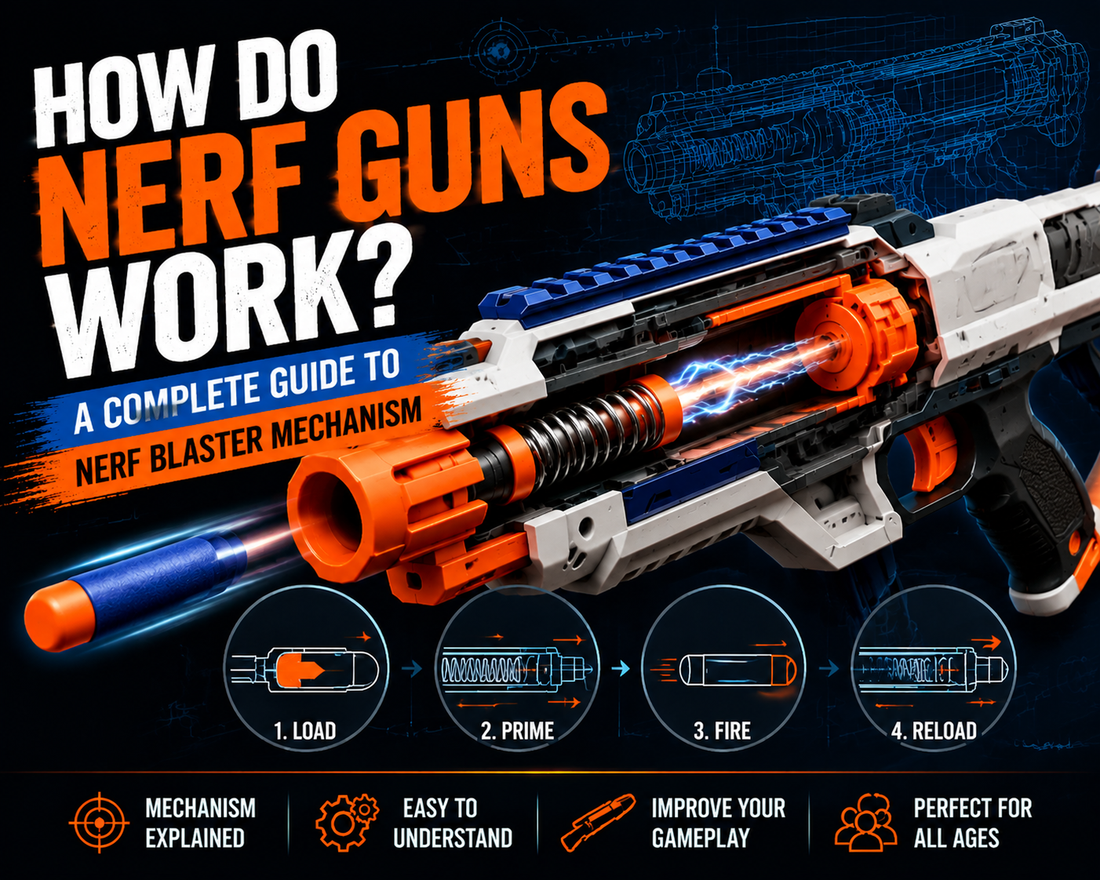 How Do Nerf Guns Work? A Complete Guide to Nerf Blaster Mechanisms