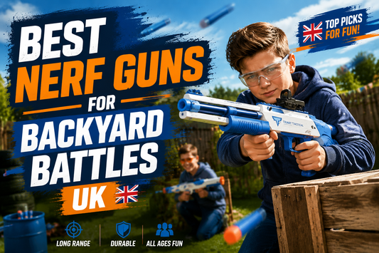 Best Nerf Guns for Backyard Battles UK (2026 Outdoor Battle Guide)