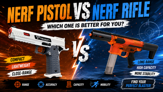 Nerf Pistol vs Nerf Rifle: Which One Is Better for You?