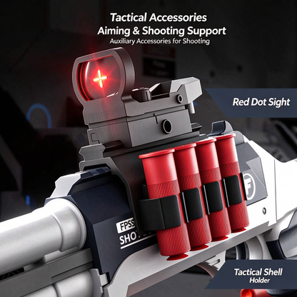 FPSS Triple-Folding Shell-Ejecting Nerf Shotgun