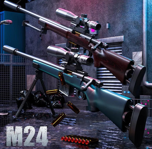 M24 Bolt-Action Nerf Sniper Rifle