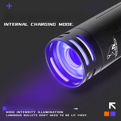 14mm CCW Fire Bear  Luminous Suppressor