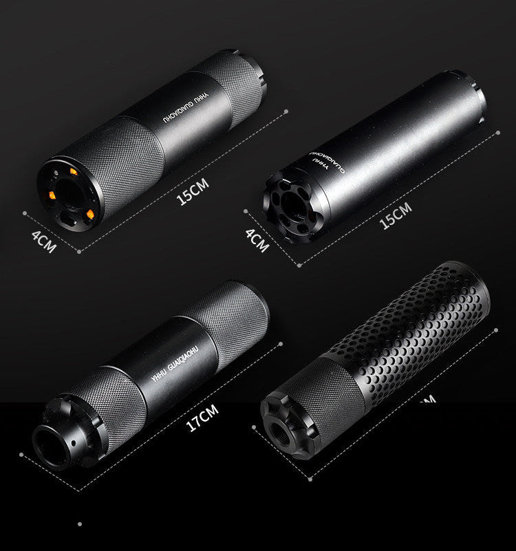 14mm interface Metal LED Smoke Suppressor