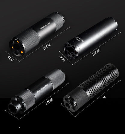 14mm interface Metal LED Smoke Suppressor