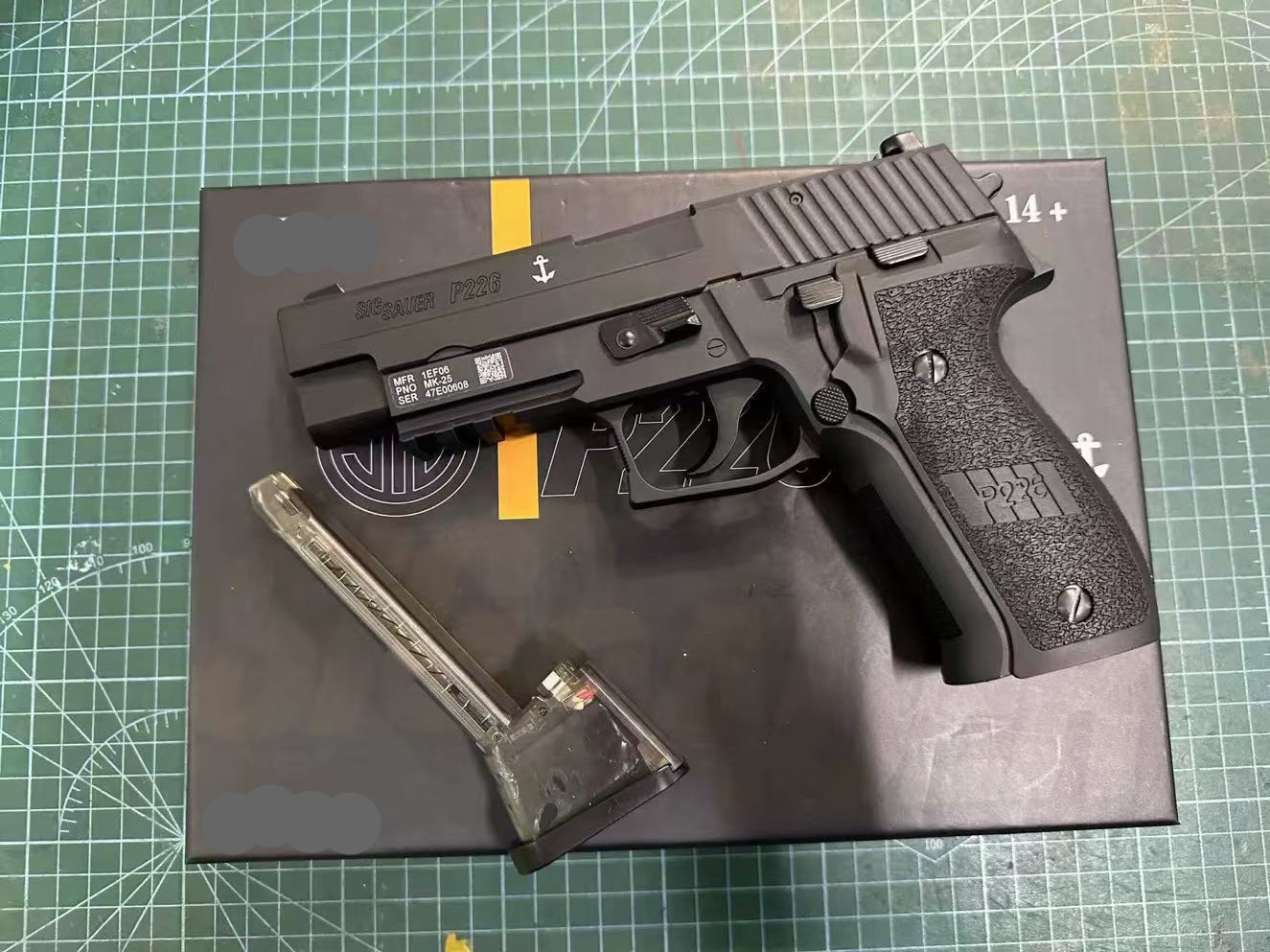 MLF Sigsauer P226 Realistic Gel Blaster Pistol