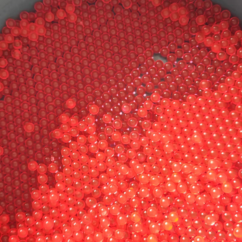 7-8mm Compression Resistance Red Gel Balls