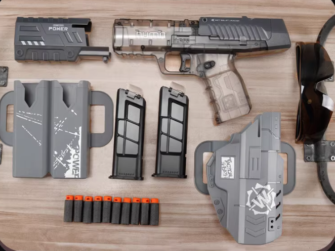 Lehui LP55 Transparent Manual Nerf Pistol