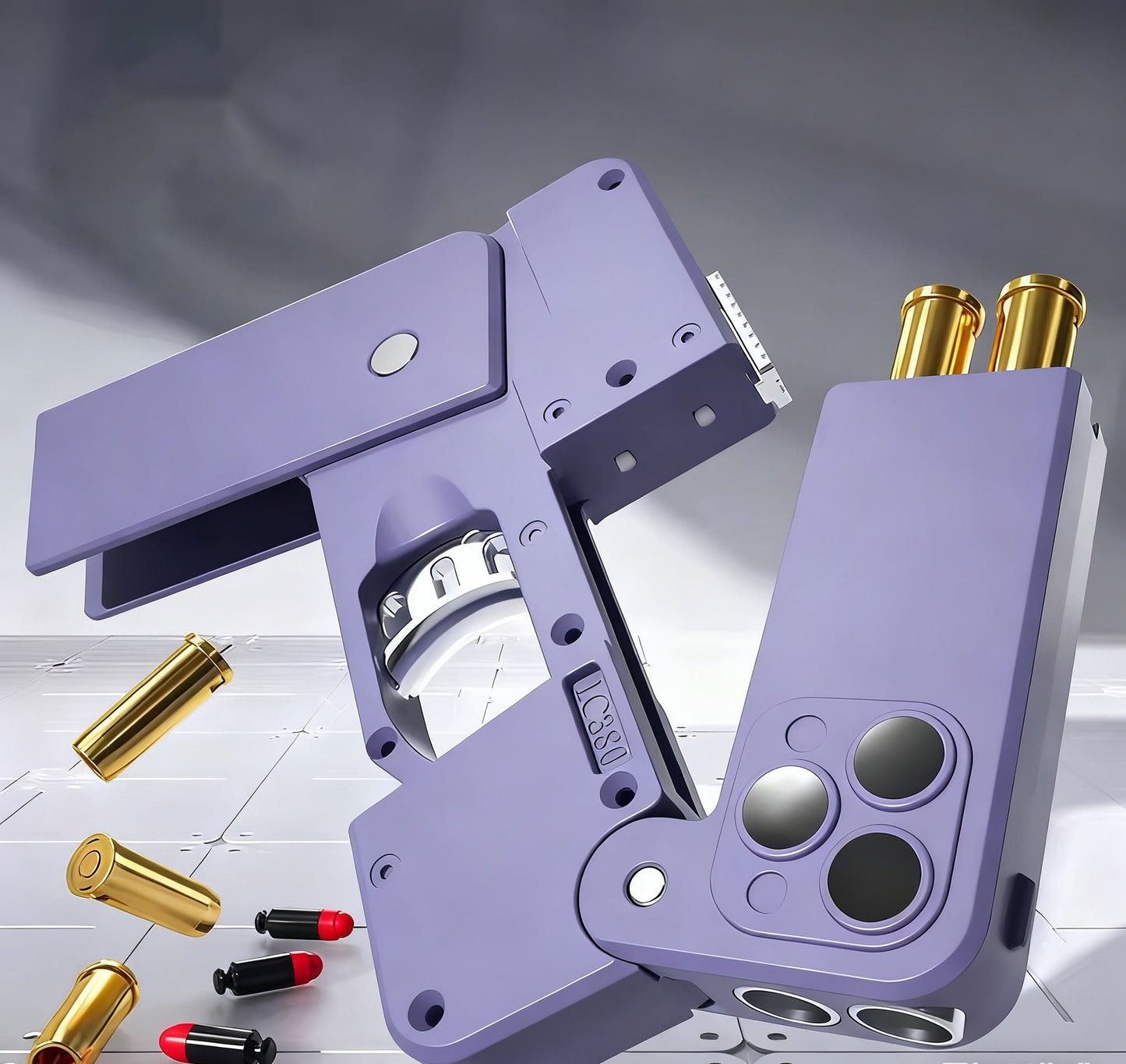 IC3SO Foldable Phone-Style Fidget Toy Gun