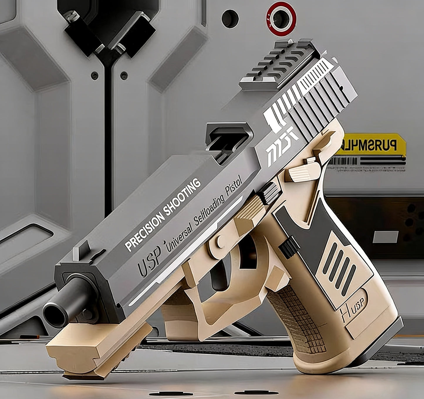 USP Mechanical Shell Ejecting Nerf Pistol