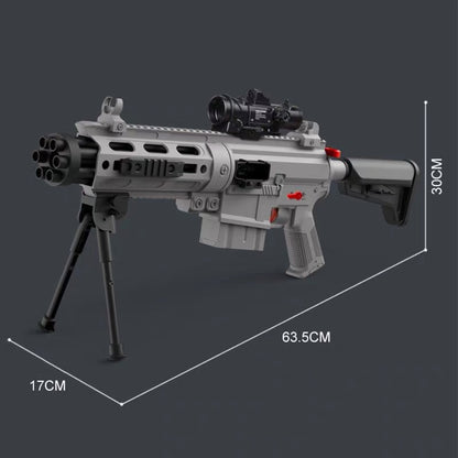 M416 Gatling Barrel Rotation Nerf Machine Gun