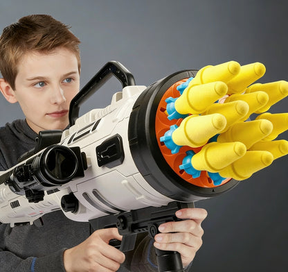 New Large 6-Shot Rotating Nerf Rocket Launcher