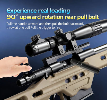 CZ-455 22LR Bolt Action Nerf Sniper