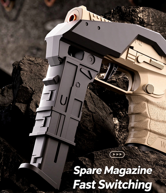 PPQ Tactical Mechanical Shell-Ejecting Nerf Pistol
