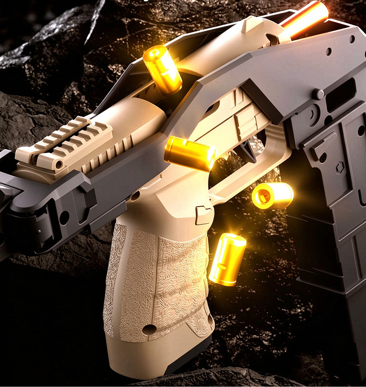 PPQ Tactical Mechanical Shell-Ejecting Nerf Pistol