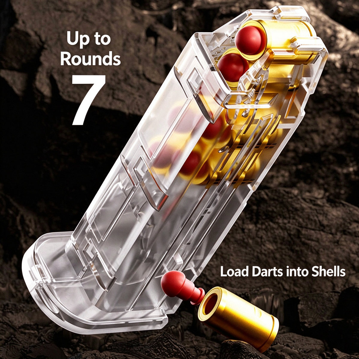 PPQ Tactical Mechanical Shell-Ejecting Nerf Pistol