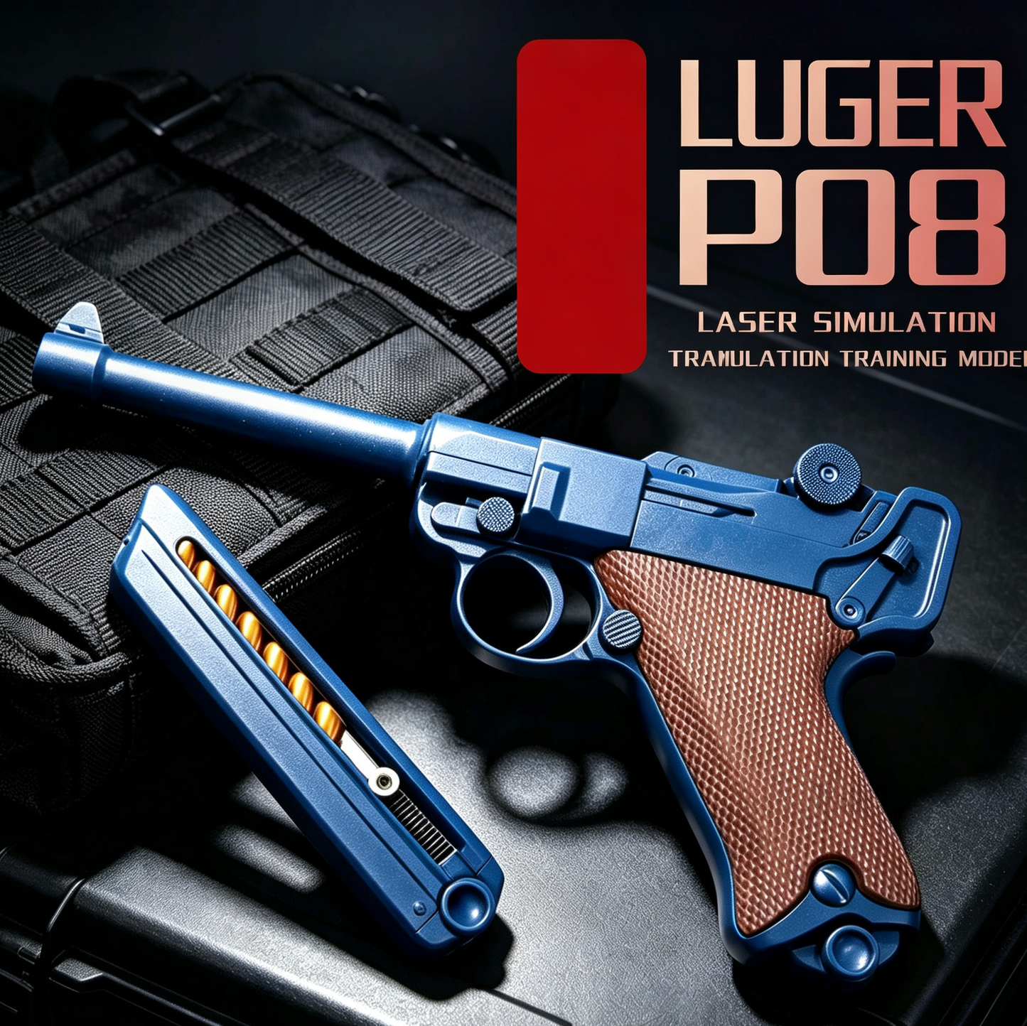GQH Ruger P08 Laser Pistol Toy