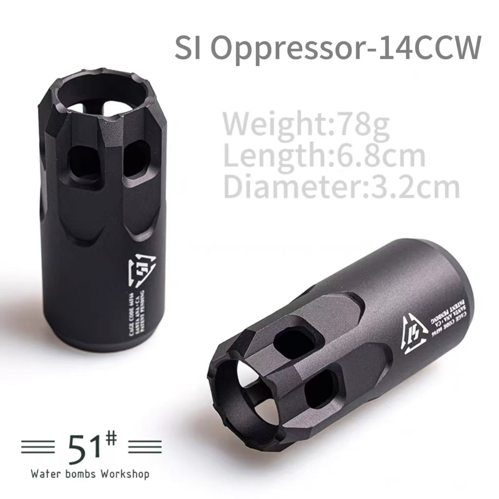 14mm CCW Metal Flash Hider Fire Cap