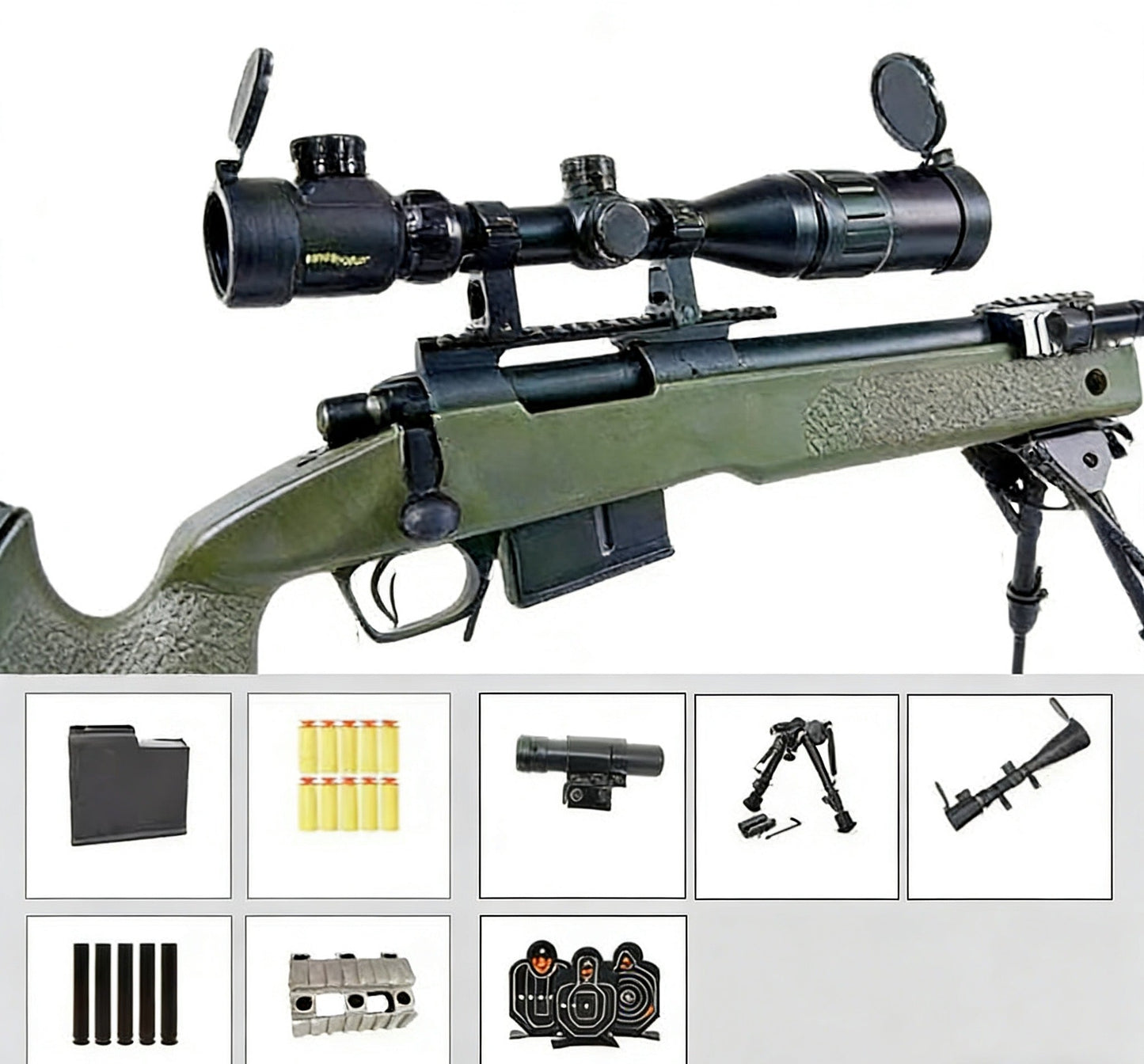 JieYing M40A5 Bolt Action Nerf Sniper