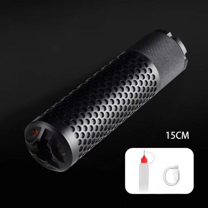 14mm interface Metal LED Smoke Suppressor