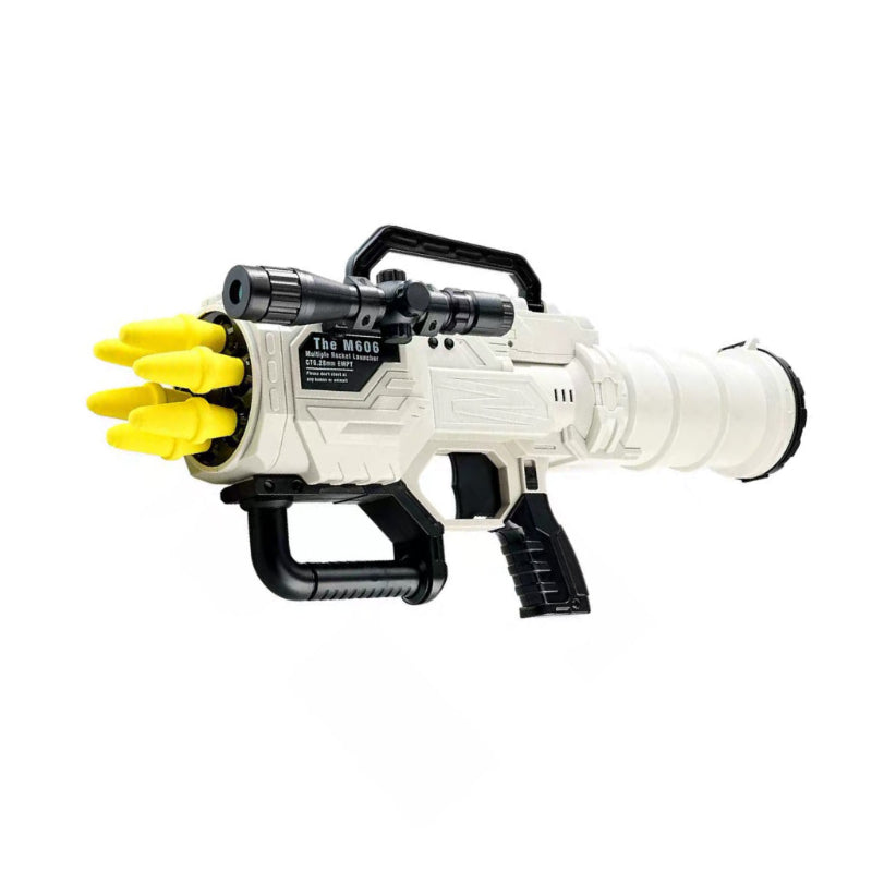 New Large 6-Shot Rotating Nerf Rocket Launcher