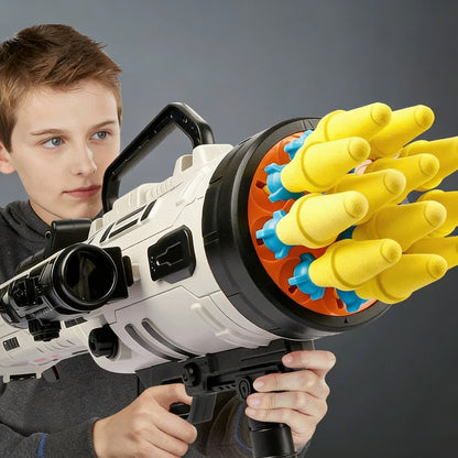 6-Shot_Rotating rocket launcher toy