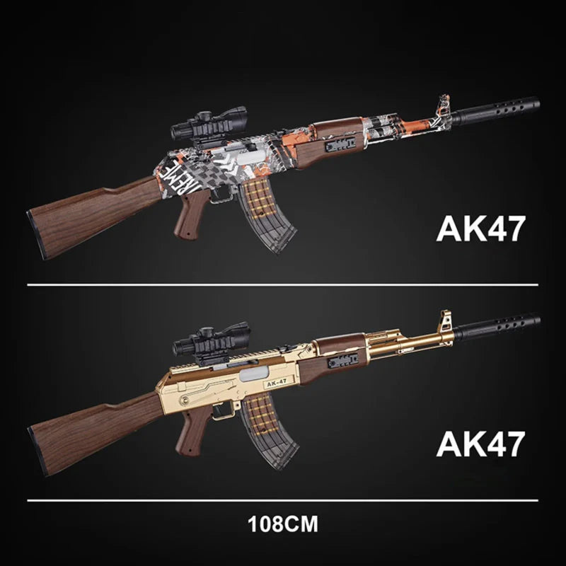 AK47 Shell Ejecting Nerf Rifle Gun