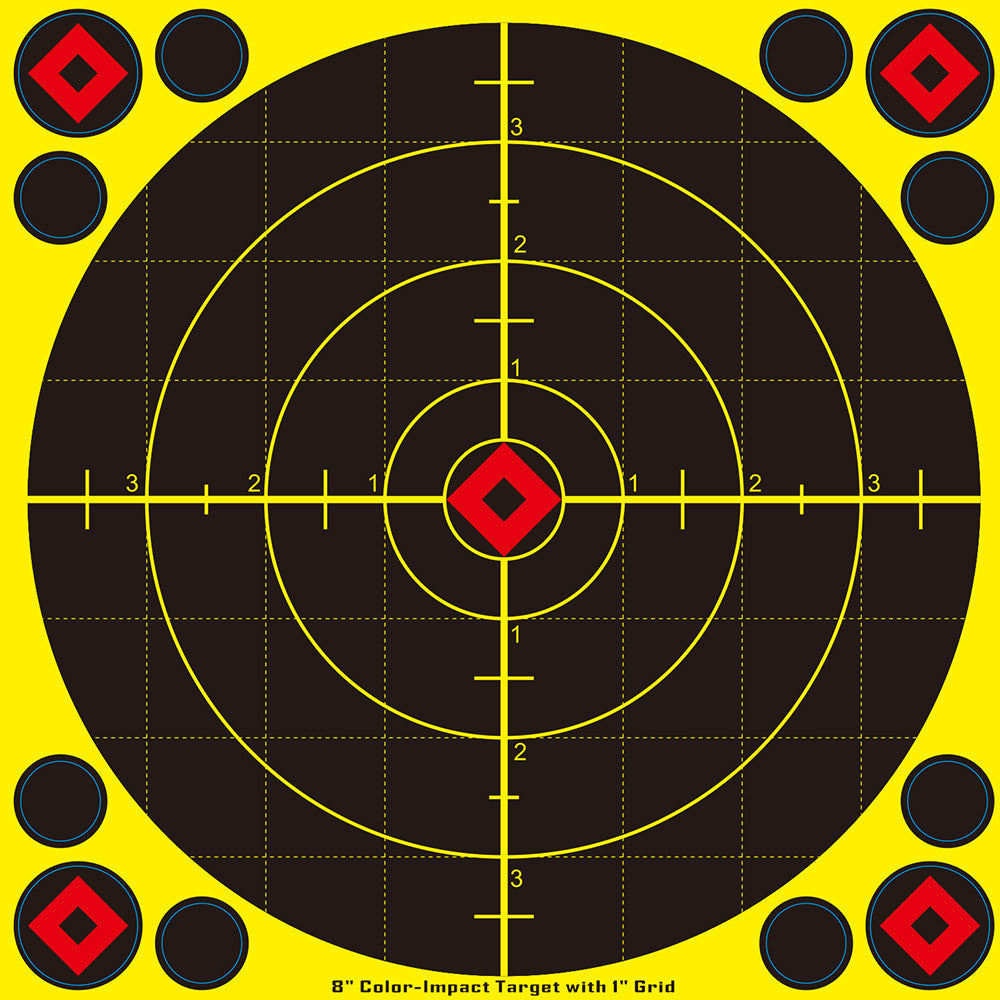 8x8inch Reactive Adhesive Fluorescent Sticky Targets