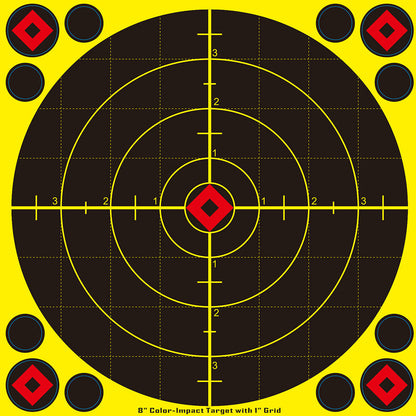 8x8inch Reactive Adhesive Fluorescent Sticky Targets