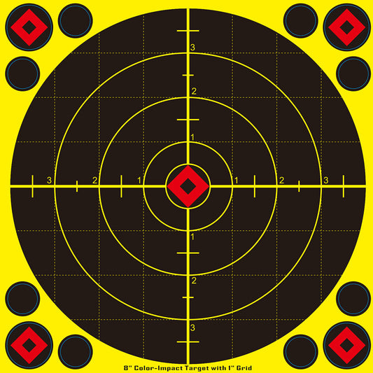8x8inch Reactive Adhesive Fluorescent Sticky Targets