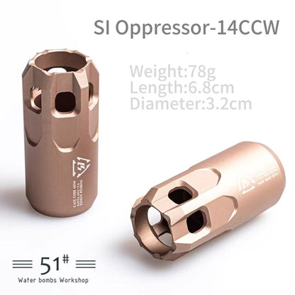 14mm CCW Metal Flash Hider Fire Cap