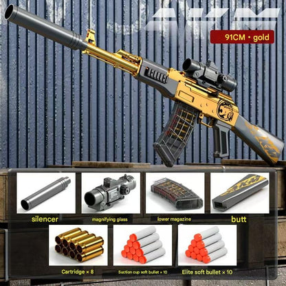 AK47 Dual-Mode Nerf Bolt-Action Rifle